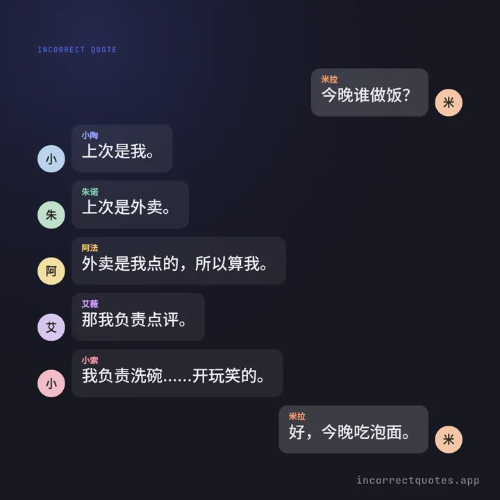 六人群聊
